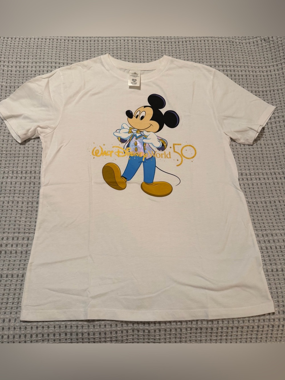 Walt Disney World 50th Anniversary Mickey Mouse Tee!! Sz. Medium, Unisex